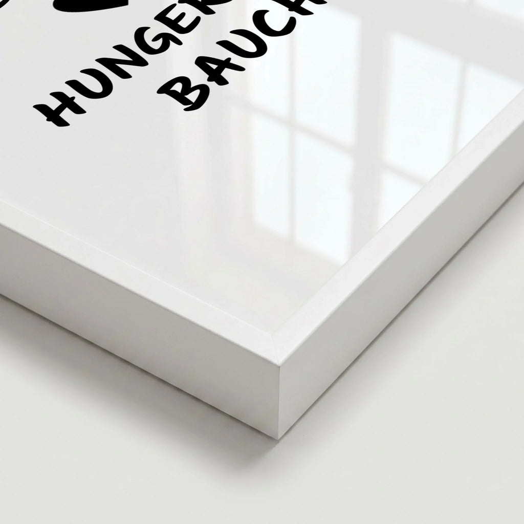 Poster weiss Close Up