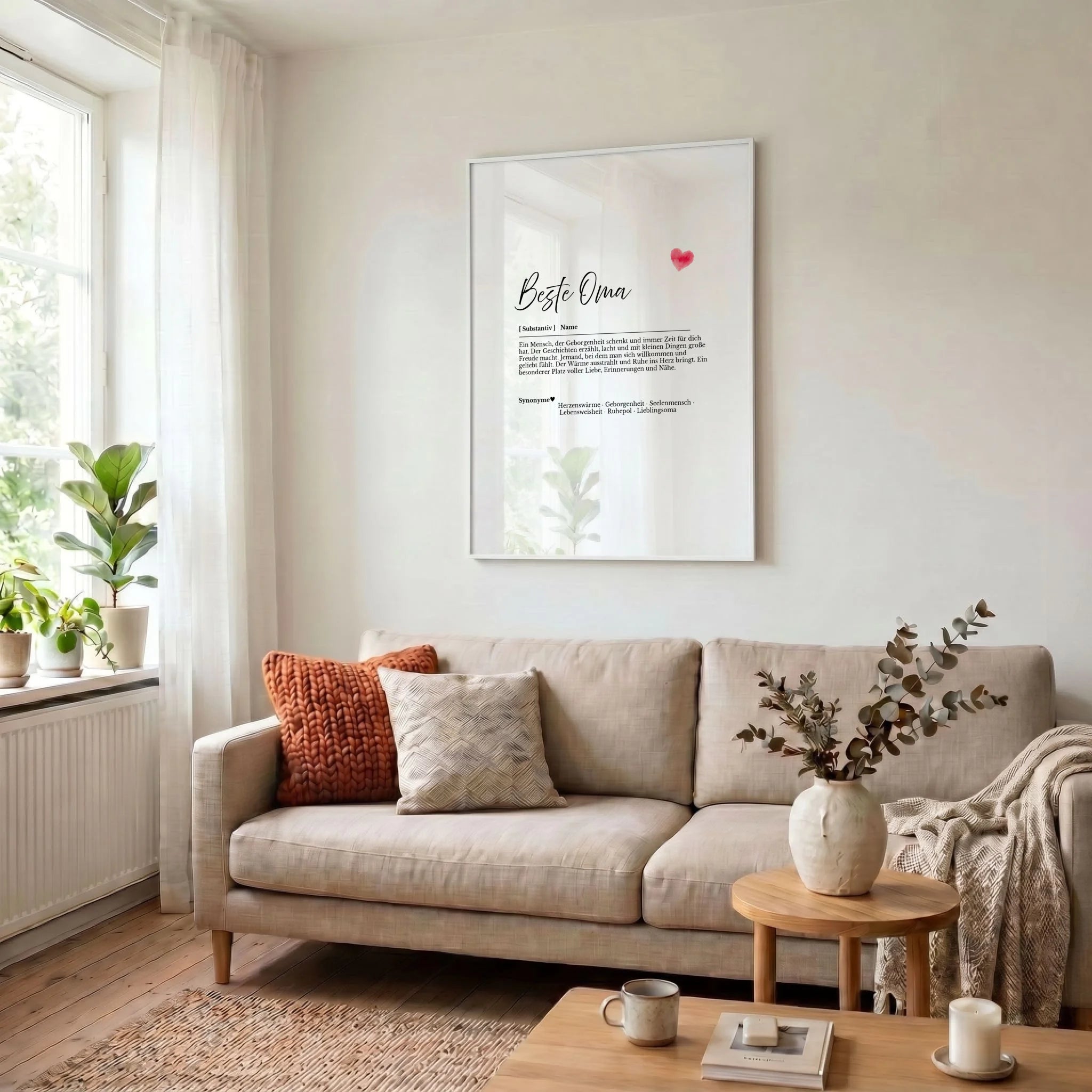 34 Poster weiss Wohnzimmer