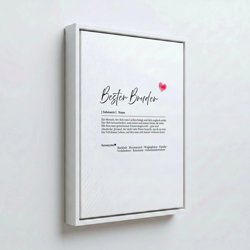 Perspektive Wand 34weiss canvas