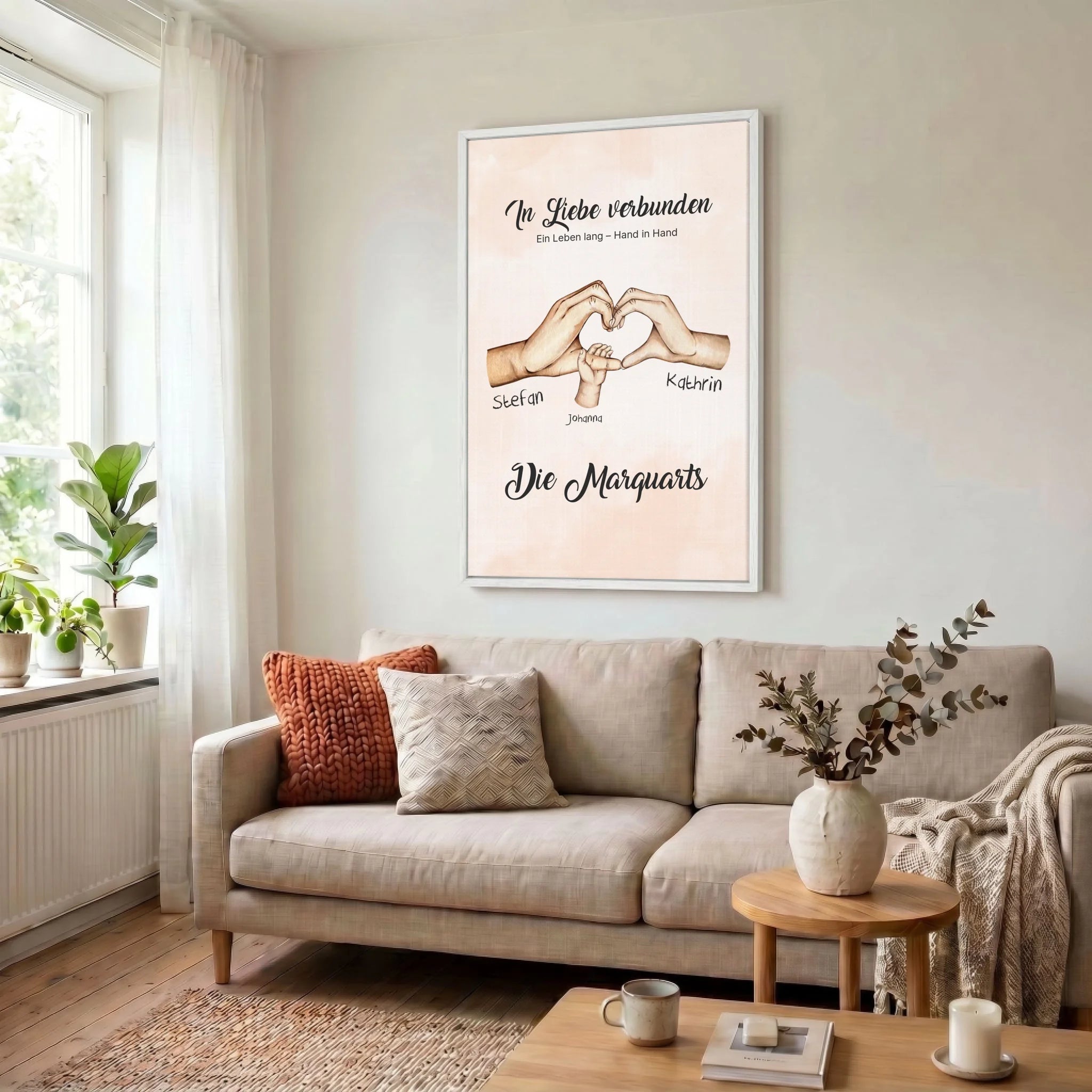 Leinwand Wohnzimmer 23 weiss