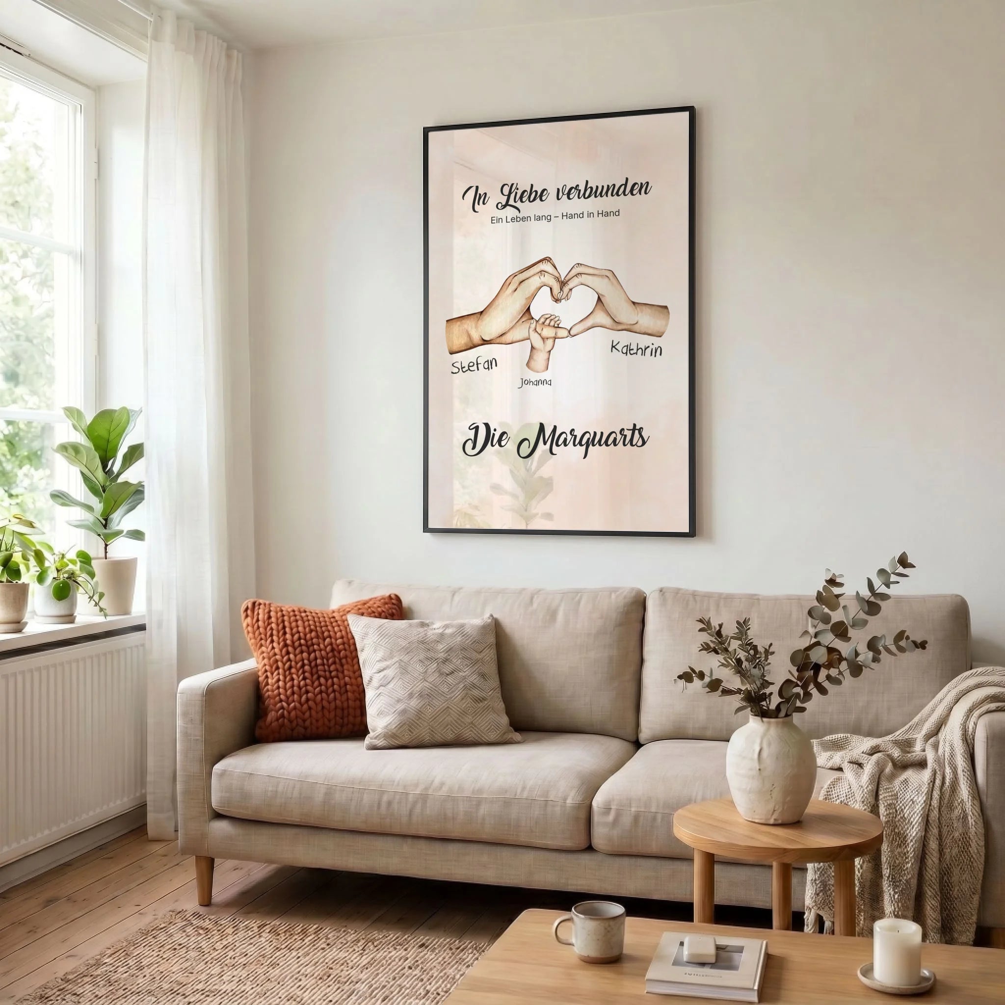 23 Poster schwarz Wohnzimmer